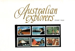 Australian Explorers   Set of 6 MNH - Australia Post Stamp Pack - Picture 1 of 2