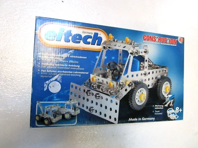 Eitech Germany Snow Plow Tow truck Tractor Construction Car Toy Set 83 NIB! - Image 1 of 3