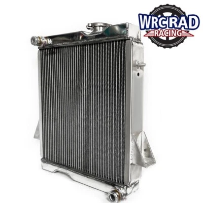 All Aluminum Radiator For Triumph TR6 1969-1974 1972 1973 TR250 Manual MT 2 Rows - Image 1 of 4