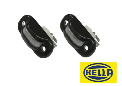 NUMBER PLATE LAMPS LIGHT HELLA VW GOLF MK1 CABRIOLET 171943021B x 2 A1331 - Image 1 of 4