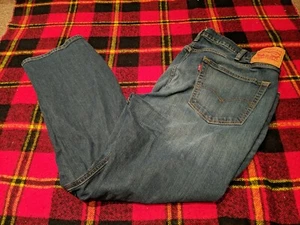 Levis 541 Mens Size 44x30 Straight Cut Blue Jeans - Picture 1 of 7
