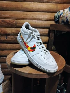 Size 13 - Nike Sky Force 3/4 White Red Camo - Picture 1 of 11