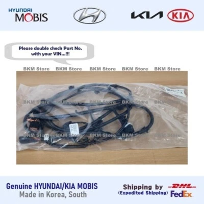 Conjunto de cableado de extensión de parachoques genuino 91890S1520 para Hyundai Santa Fe 2021-2023 Foto 1 de 4