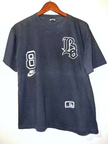 VINTAGE 1991 NIKE BO JACKSON I'M BACK SHIRT medium CHICAGO WHITE SOX Double Side Cover