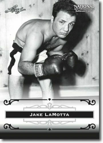 JAKE LaMOTTA Boxing Legend 2012 Leaf National Convention - Image 1 of 1