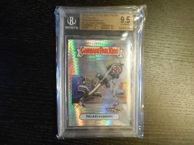 2013 GARBAGE PAIL KIDS Chrome S1 PRISM Refractor LOST Noah BGS 9.5 ~ PSA (GEM)💎 - Image 1 of 2