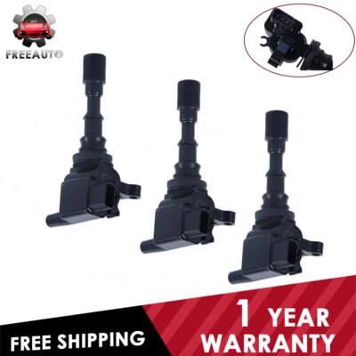 3X New Ignition Coils Kit For 2003-06 Kia Sorento 3.5L V6 UF431  27300-39800 - Image 1 of 4