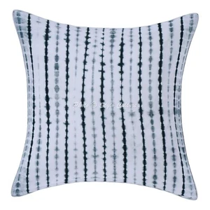 Shibori Floor Pillows Cases Decorative Tie Dye Room Decorative Cushion Cover - Picture 1 of 6