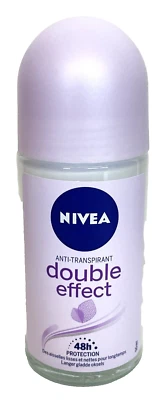 Deo Roll-on Deoroller NIVEA Nivea Double Effect 50ml, 3er Pack (3 x 50 ml)