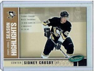 2005-06 Parkhurst #593 Sidney Crosby HL