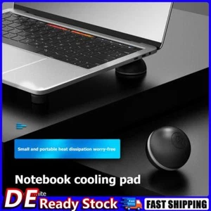 Tragbarer Laptop-Ständer, Kühlkissen, Notebook-PC, rutschfeste Kugelhalterung De - Afbeelding 1 van 10