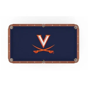 NCAA - Tela de mesa de piscina de Virginia logotipo del equipo universitario - Imagen 1 de 1