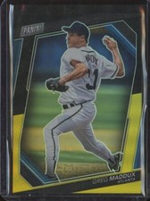 2023 Panini National Convention VIP Gold GREG MADDUX Black Gold Prizm /5 JMR6