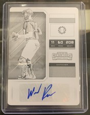 2018 Panini Contenders Draft Picks Will Banfield Auto Black Printing Plate #1/1 