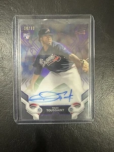 2019 Topps High Tek - High Tek Autographs Purple #HTA-TT Touki Toussaint, Touki - Picture 1 of 3