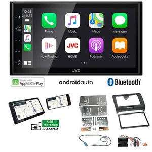 JVC KW-M560BT Radio Apple CarPlay für Audi TT 2006-2014 schwarz Teilaktiv - Bild 1 von 8