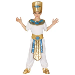 Pharao Kinderkostüm 127-132cm ägyptischer König Kostüm Kinder Antike Ägypter - Bild 1 von 1