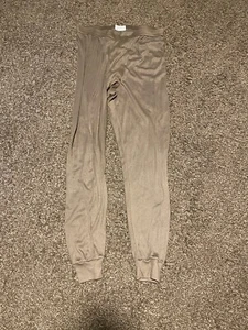 USGI Thermohose Sekri Inc. ECWS Schubladen 100% Polyester Größe Small Basisschicht - Bild 1 von 3