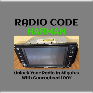 ANTI-THEFT HARMAN RADIO CODE SERIES MyGIG NTG4 REN D STEREO PINCODE SERVICE - Picture 1 of 5