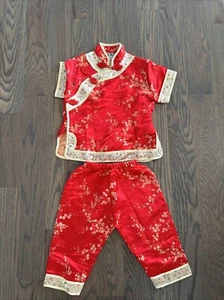 Halloween Disney Mulan Hero Action Warrior Child Sz 4 Costume Dress Up Play - Picture 1 of 4