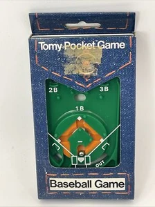 Tomy Pocket Game Baseball in Original Packaging 1975 Made in Japan Vintage - Picture 1 of 24