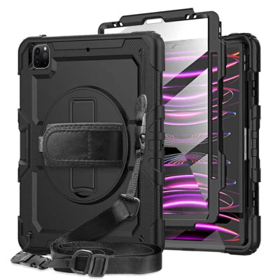 For iPad Pro 12.9" 6th 5th 4th 3rd Case Shockproof Stand Cover Screen Protector - Image 1 of 4