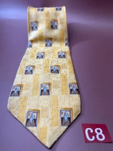 Corbata de seda Villa Bolgheri Italia 58" x 3,5" - Imagen 1 de 4