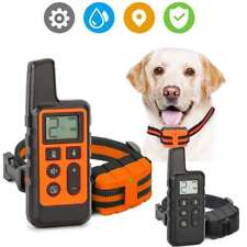 2600 FT Remote Dog Shock Training Collar Rechargeable LCD Pet Trainer Waterproof