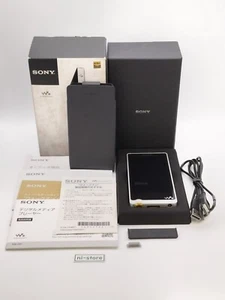 Sony Walkman NW-ZX1 128GB MP3 Player Hi-Res Silver Music Japan Boxed - Mint - Picture 1 of 19
