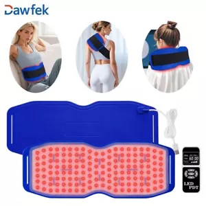 Red Light Therapy Pad Home Use 660+850+940nm Body Pain Relief Treat Inflammation - Picture 1 of 18