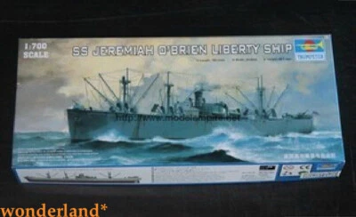 Trumpeter 1/700 05755 Liberty Ship SS Jeremiah O'Brien - Image 1 of 2