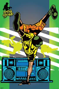 RAP MUSIC POSTER Sprayground B Boy - Picture 1 of 1