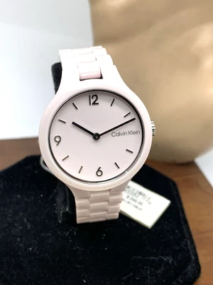 Calvin Klein Women's Watch 25200077 Quartz Pink Blush Ceramic 32mm - Image 1 of 4