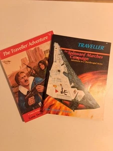 Juego de rol de colección The Traveller Adventure & The Spinward Marches Campaign años 80 - Imagen 1 de 7