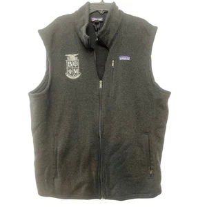 Patagonia Better Sweater Weste XXL grau Full Zip Wappen Logo - Bild 1 von 3