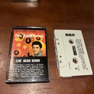 Elvis Presley - ELVIS’ GOLDEN RECORDS (Cassette Tape) - Picture 1 of 2