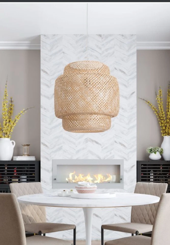 Lámpara de techo Zuo Modern Finch, natural - 56123 Foto 1 de 4