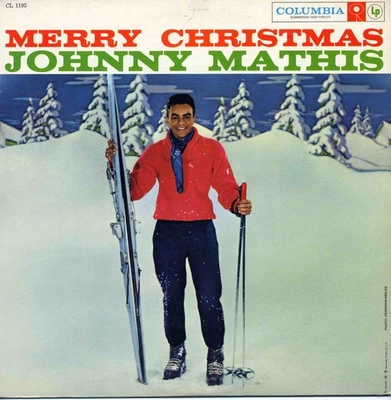 Johnny Mathis - Merry Christmas Vinyl LP Columbia CL 1195 Mono - Image 1 of 2