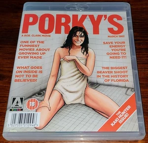 Porky's (1981) Blu Ray OOP Region B Arrow Special Edition w/Booklet Bob Clark - Foto 1 di 4
