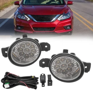 LED Bumper Fog Light Wiring Switch Kit For Altima Infiniti M35/M45 Sentra 07-17 - Picture 1 of 17