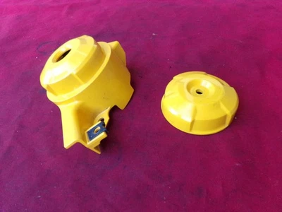 HONDA GROM 125 MSX125 LEFT & RIGHT SIDE COVERS MARIGOLD YELLOW 2015 OEM NICE — 第 1/3 张图片