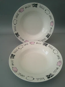 Farmyard large pasta bowls - Picture 1 of 6