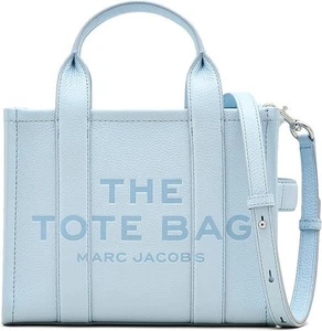 Bolso de Mano Marc Jacobs The Leather Pequeño - Azul Nube - Imagen 1 de 3