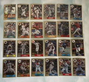 2022 Topps Lot 1987 Silver Pack Mojo Refactors (24 Cards) Kirby, Harper, Mauer - Bild 1 von 5