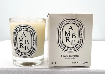 Diptyque Ambre Mini Scented Candle 35g 1.25oz | NEW With Box 🎁🎁🎁 - Image 1 of 2