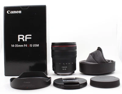 Canon RF 14-35mm f/4L IS USM Lens (4857C002) Ultra-Wide Zoom Lens, New - Image 1 of 4
