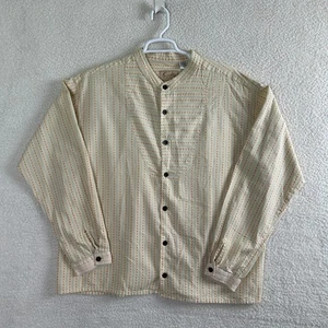 Scully Hemd Herren 3XL creme/beige Opa Band Kragen Old West Frontier - Bild 1 von 11