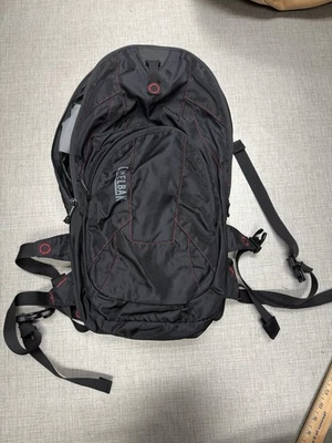 Camelbak Hydration Pack Backpack w/ Bladder Black Red Hiking Cycling Hunting - Image 1 of 4