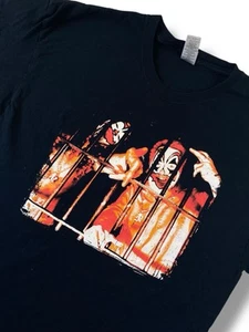 T-shirt maglietta doppia faccia INSANE CLOWN POSSE '30 anni di follia' ICP nera XL - Foto 1 di 12