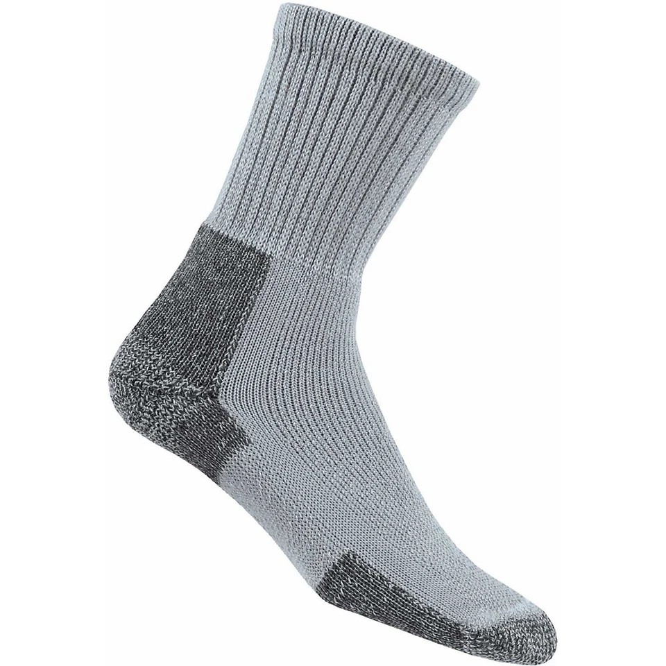 Thorlo KX Men's Thick Cushion Hiking Crew Socks (Medium) – Gray - Image 1 of 1